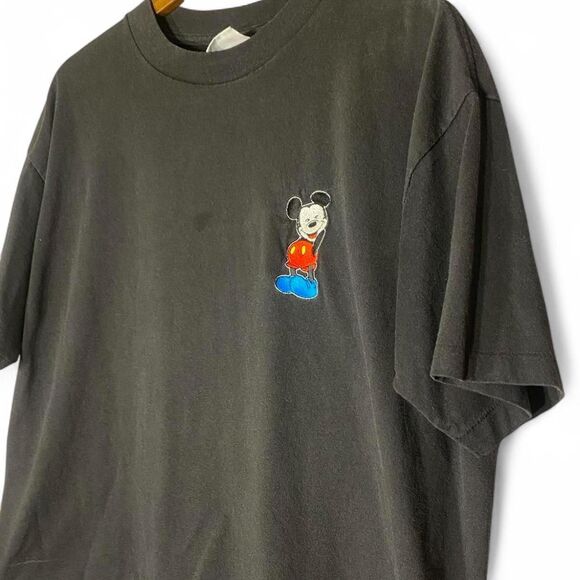 vintage 90s Mickey & co. Crop top - Picture 2 of 4